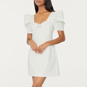 Brand New- LIKELY Mini Bronte Dress in White 🤍✨